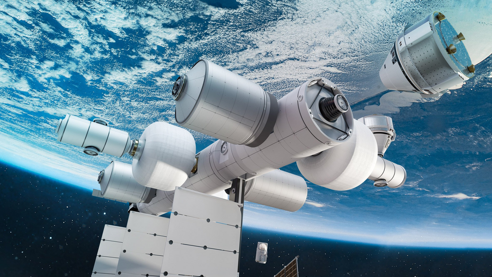 NASA одобрило строительство космической станции Blue Origin