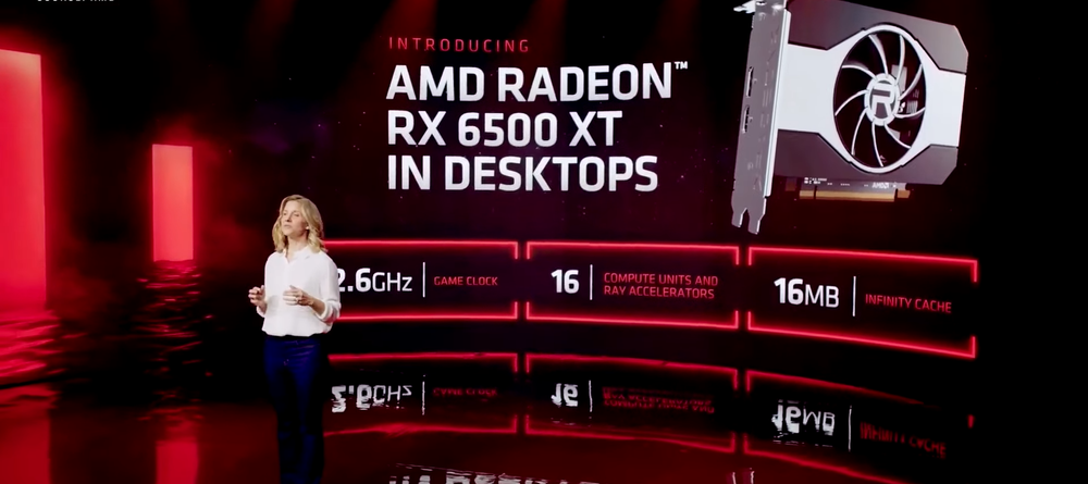 AMD представила новую видеокарту за 199$ — RX 6500 XT