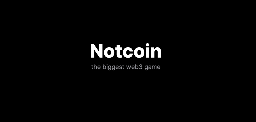 У Notcoin появился официальный сайт?