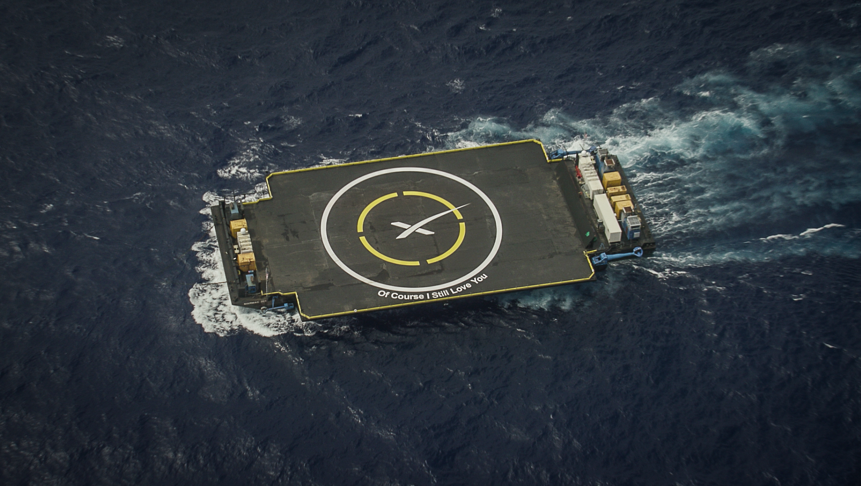 Илон Маск показал новую посадочную платформу SpaceX — A Shortfall of Gravitas
