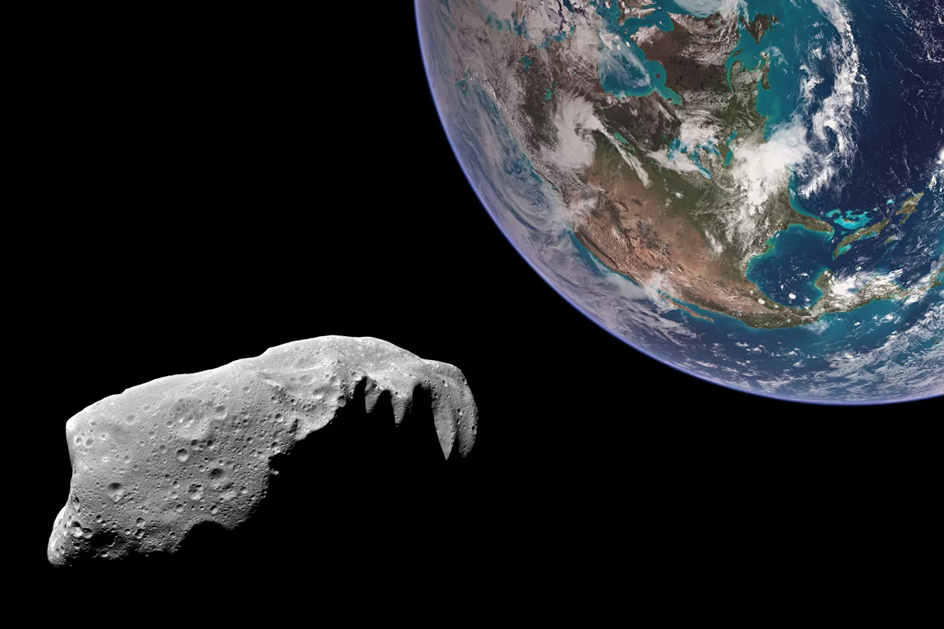 Очень крупный астероид пролетит максимально близко с Землей в 2029 году