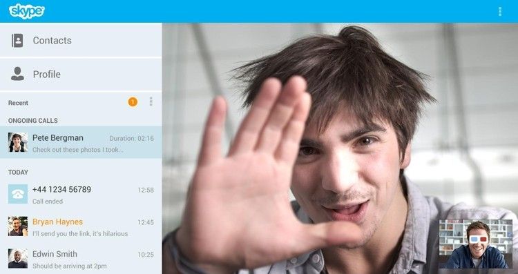 В Skype появится поддержка 3D