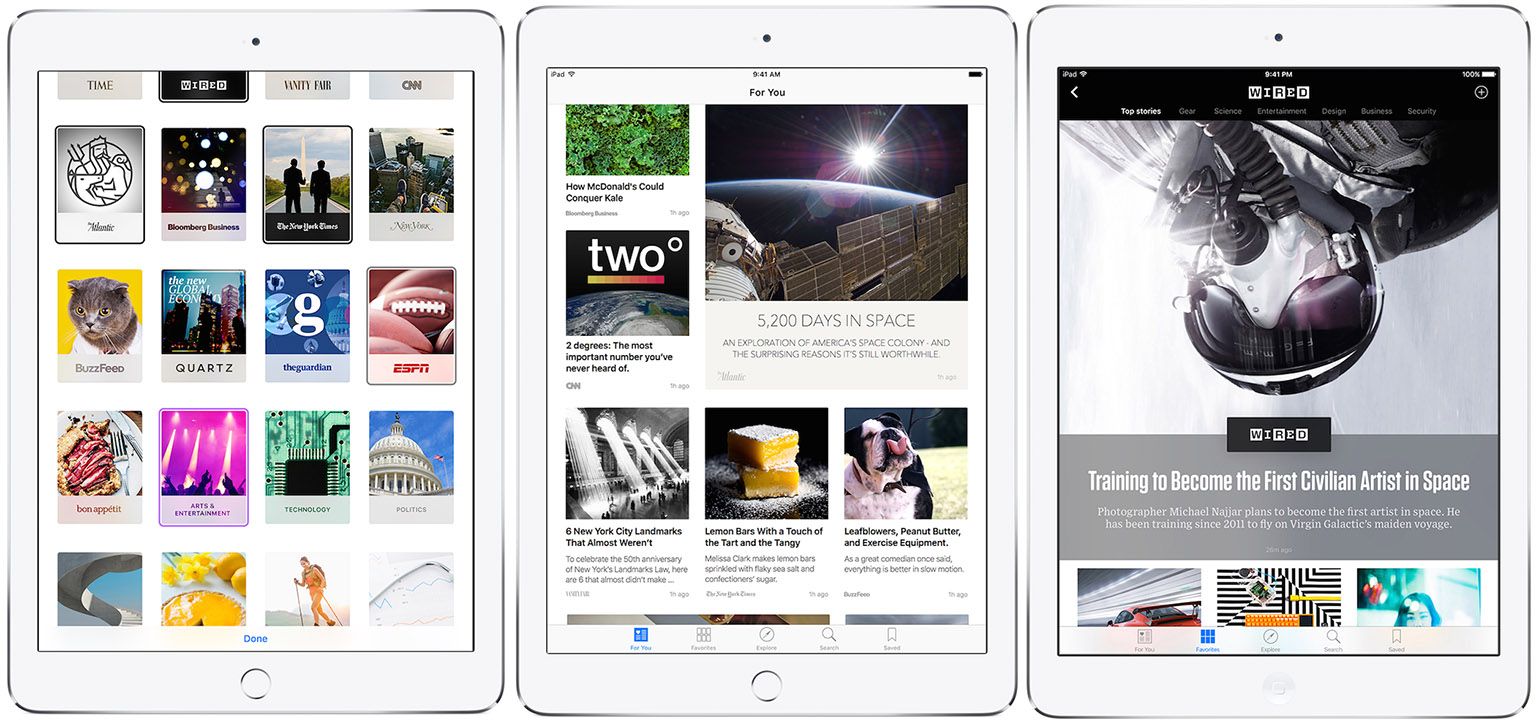 Как включить приложение News в iOS 9 beta 3