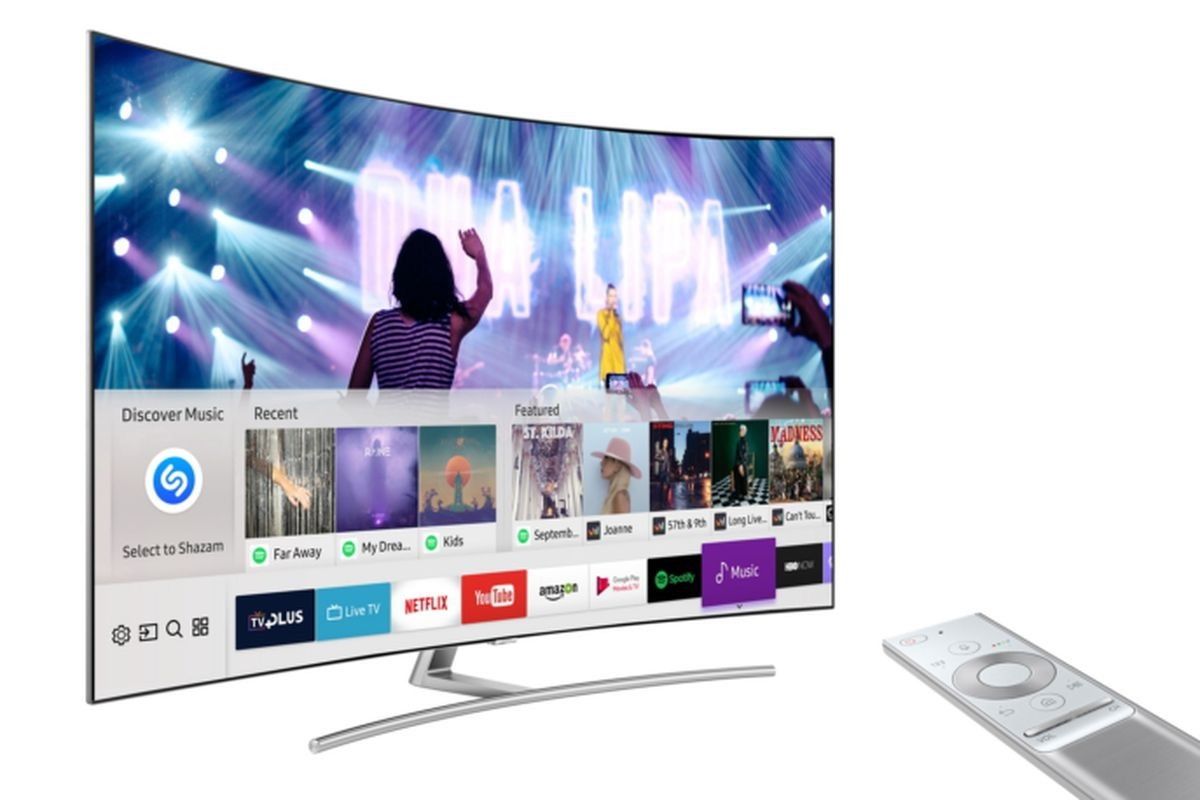 Новые телевизоры Samsung научились распознавать музыку с Shazam